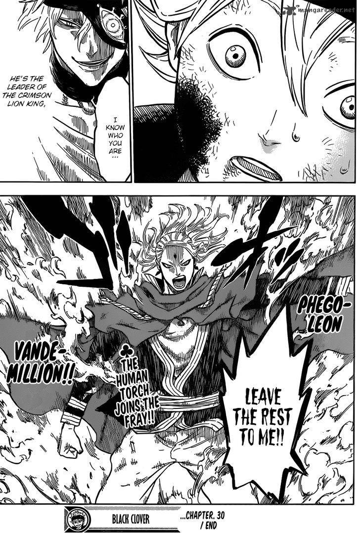 Black Clover Chapter 30 page 18 - Chapter 30: A New Rival
