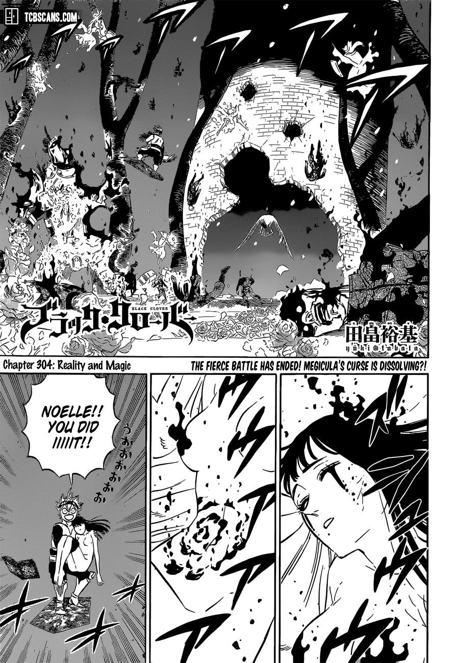 Black Clover Chapter 304 page 1 - Chapter 304: Reality and Magic
