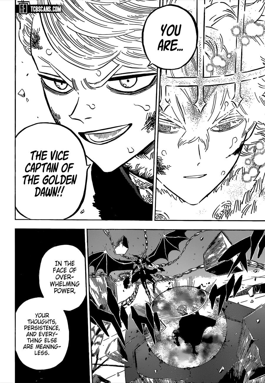 Black Clover Chapter 305 page 11 - Chapter 305: The Vice-Captain of the Golden Dawn