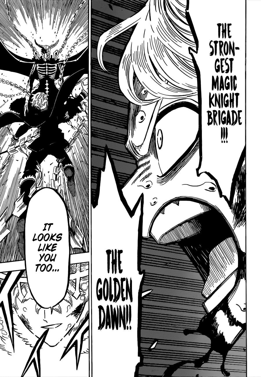 Black Clover Chapter 305 page 14 - Chapter 305: The Vice-Captain of the Golden Dawn