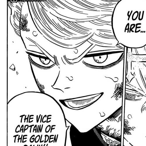 Black Clover Chapter 305: The Vice-Captain of the Golden Dawn cover