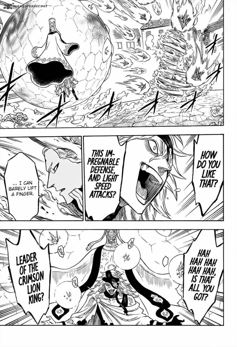 Black Clover Chapter 31 page 13 - Chapter 31: The Crimson Lion King