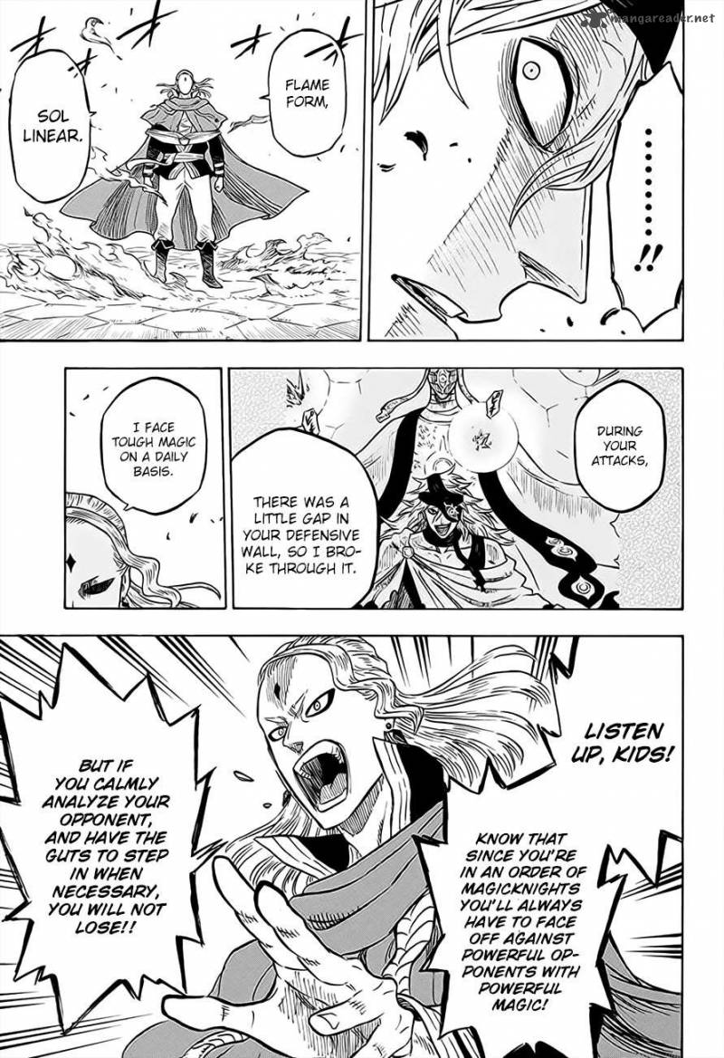 Black Clover Chapter 31 page 16 - Chapter 31: The Crimson Lion King
