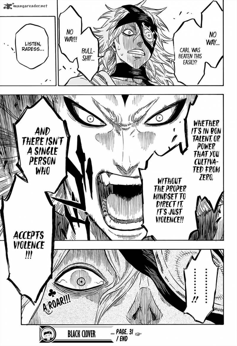 Black Clover Chapter 31 page 18 - Chapter 31: The Crimson Lion King