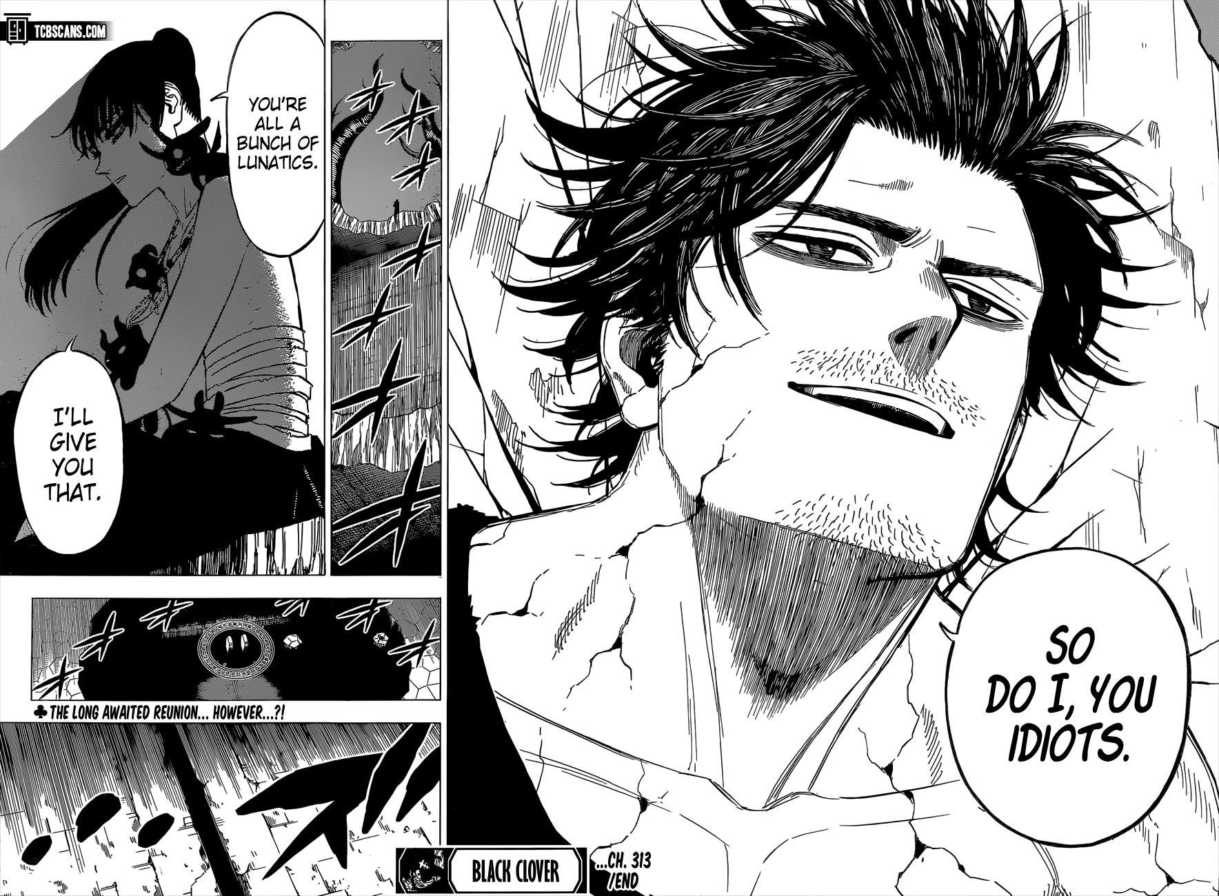 Black Clover Chapter 313 page 11 - Chapter 313: The Captain of the Black Bulls