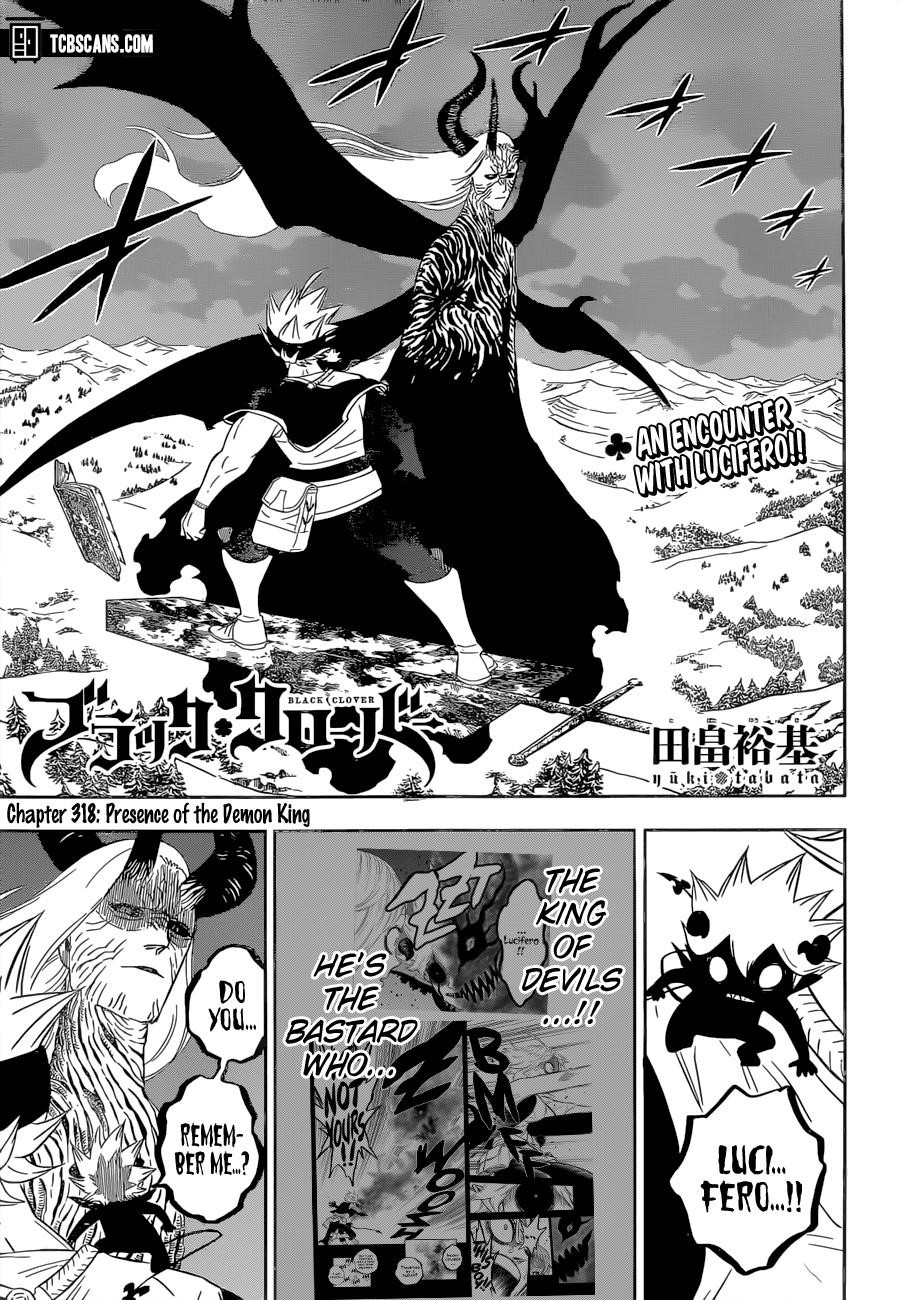 Black Clover Chapter 318 page 2 - Chapter 318: In the Presence of the Devil King