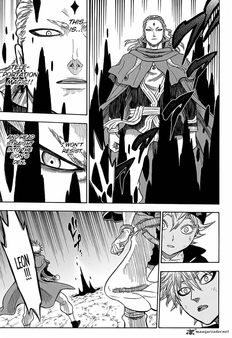 Black Clover Chapter 32 page 11 - Chapter 32: The One Who Waits Deep in the Darkness