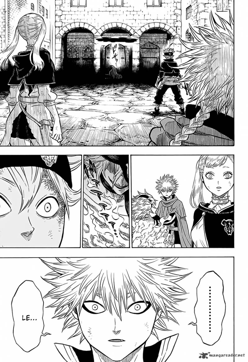 Black Clover Chapter 32 page 17 - Chapter 32: The One Who Waits Deep in the Darkness