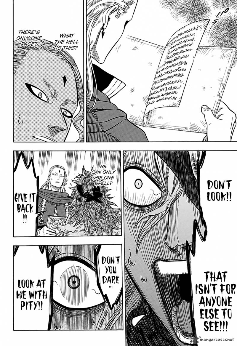 Black Clover Chapter 32 page 6 - Chapter 32: The One Who Waits Deep in the Darkness