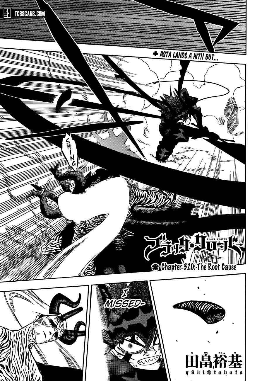 Black Clover Chapter 320 page 1 - Chapter 320: The Cause of All This