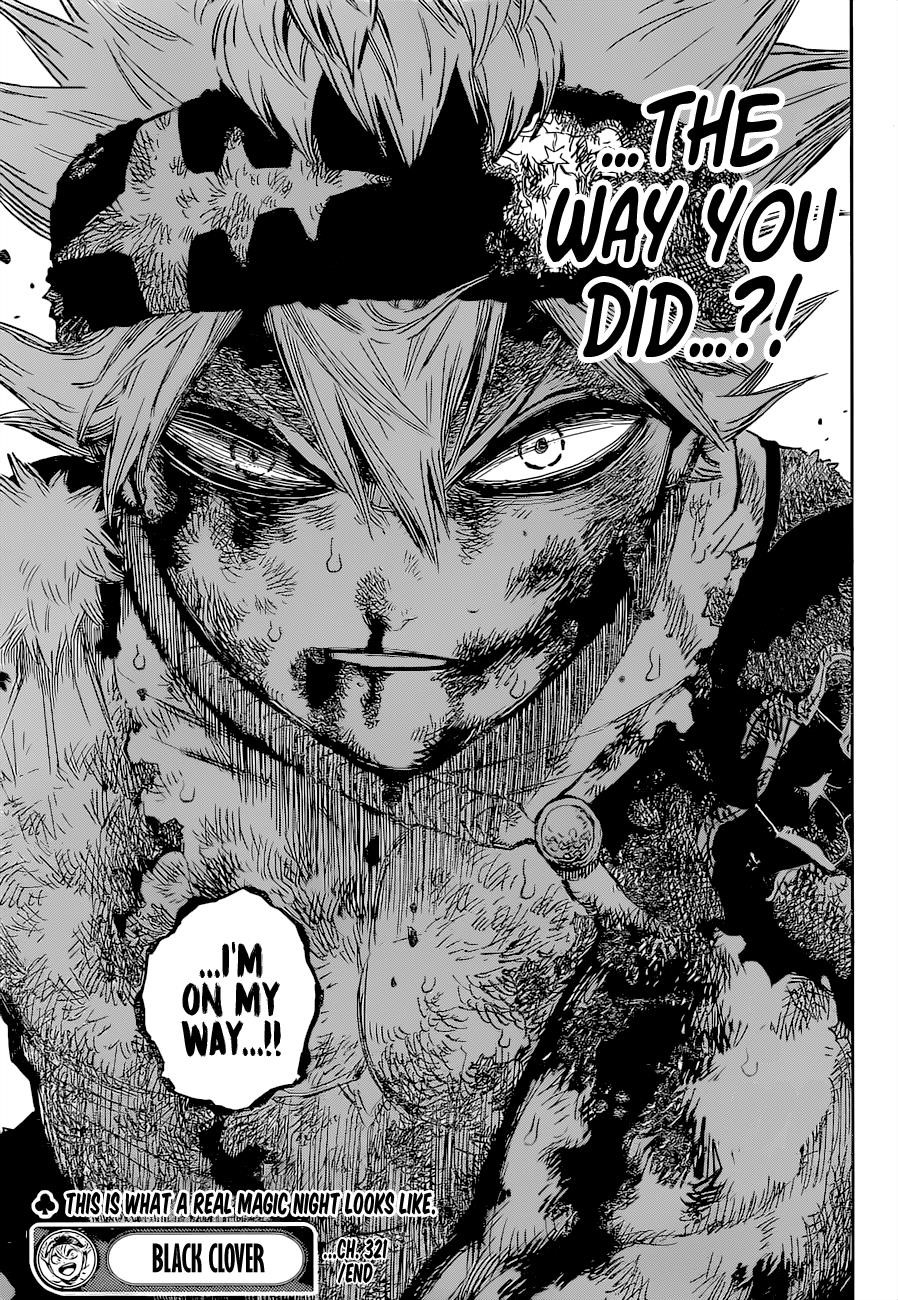 Black Clover Chapter 321 page 17 - Chapter 321: Excuses