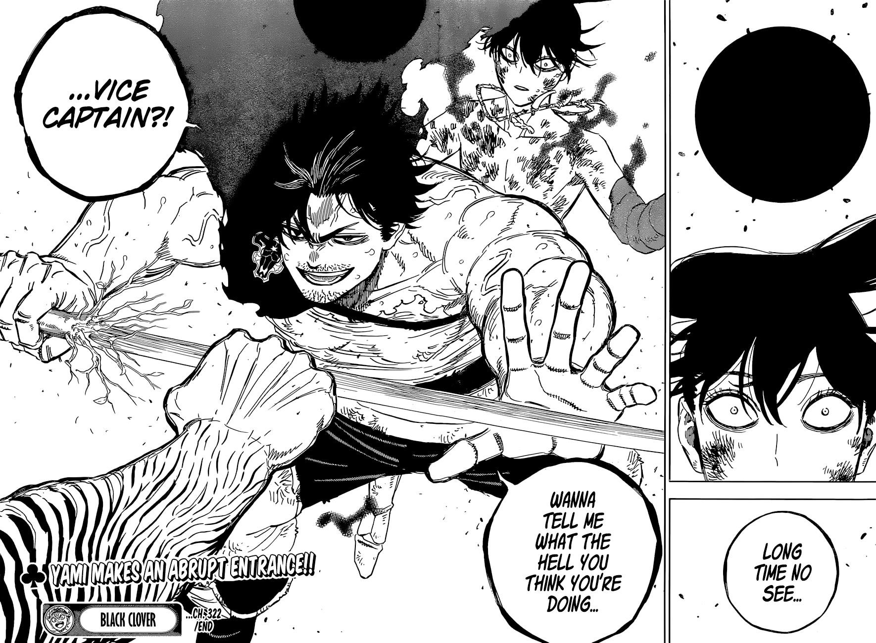 Black Clover Chapter 322 page 15 - Chapter 322: The Vice-Captain of the Black Bulls