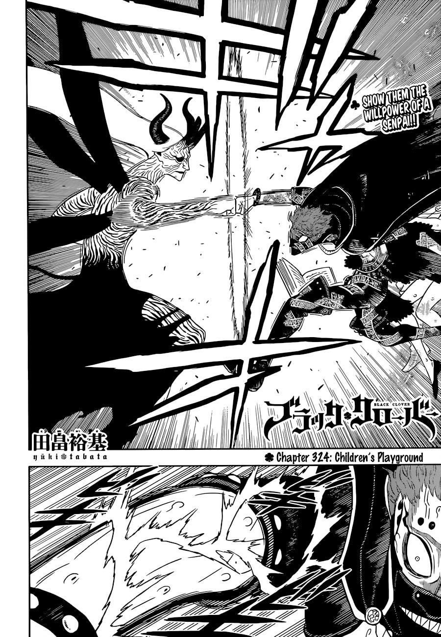 Black Clover Chapter 324 page 2 - Chapter 324: Kids' Playground