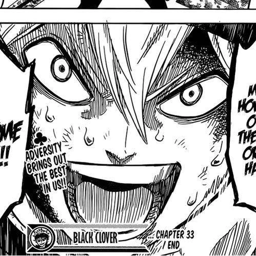 Black Clover Chapter 33: Adversity cover
