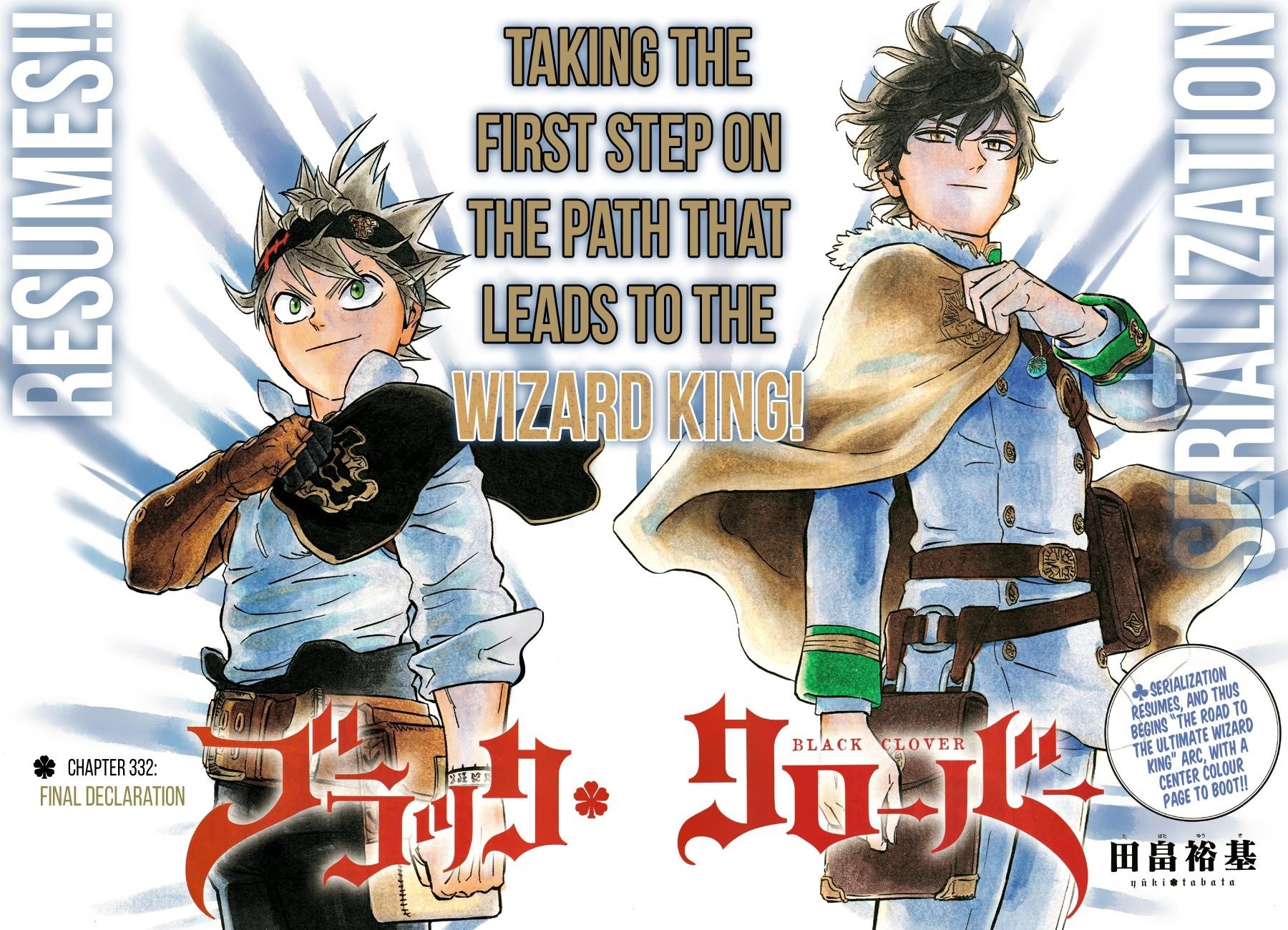 Black Clover Chapter 332 page 1 - Chapter 332: Final Declaration