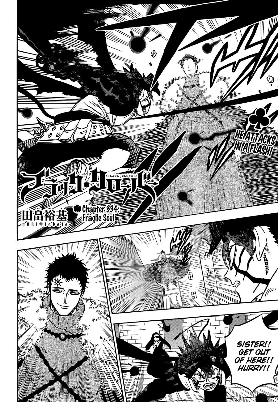 Black Clover Chapter 334 page 2 - Chapter 334: Fragile Soul