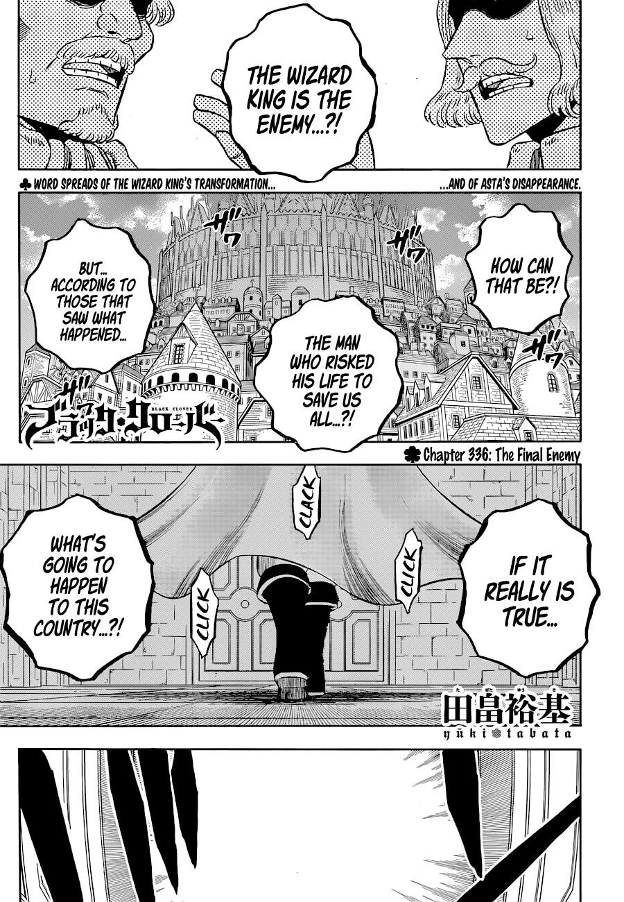 Black Clover Chapter 336 page 1 - Chapter 336: The Final Enemy