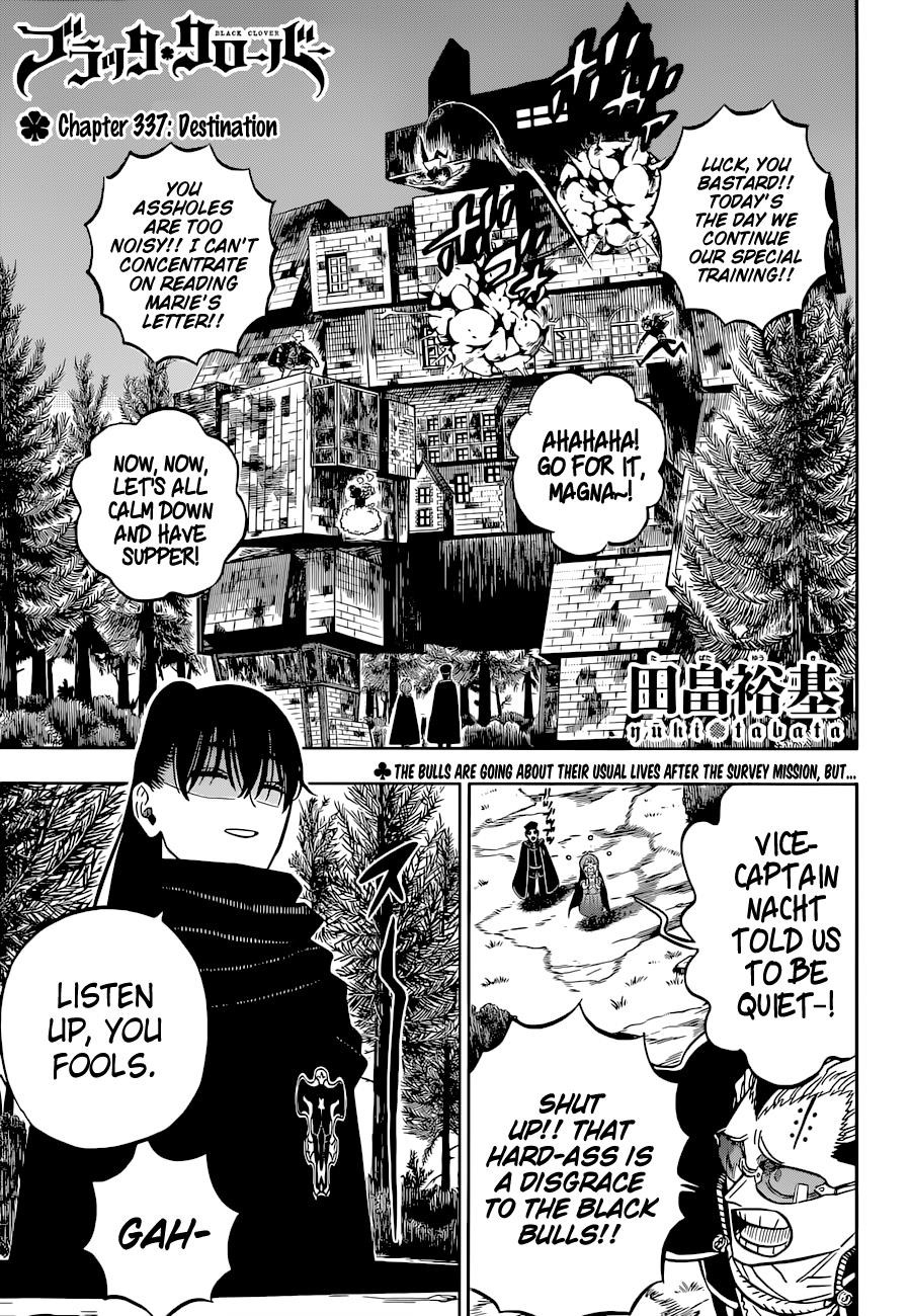 Black Clover Chapter 337 page 1 - Chapter 337: Whereabouts