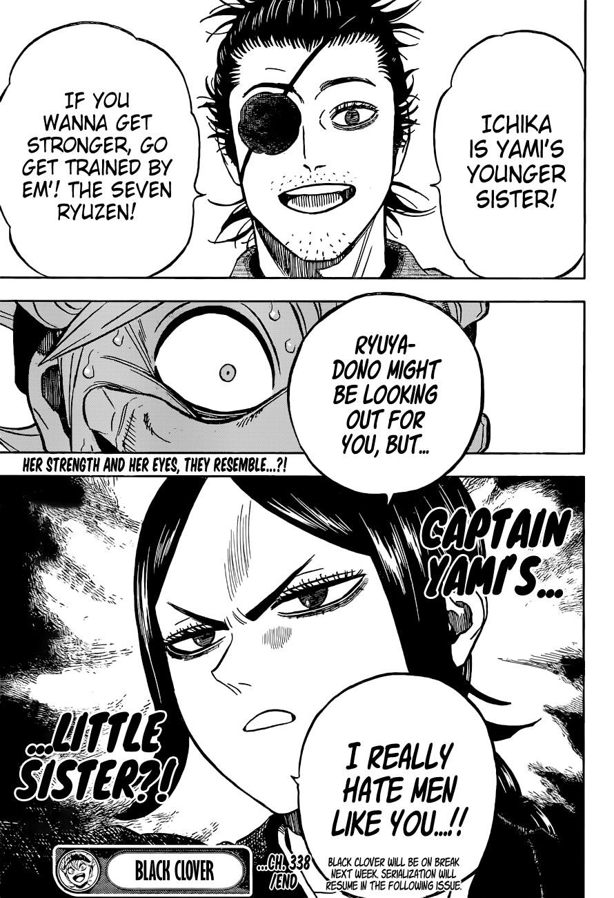 Black Clover Chapter 338 page 16 - Chapter 338: Trouble on a Foreign Road