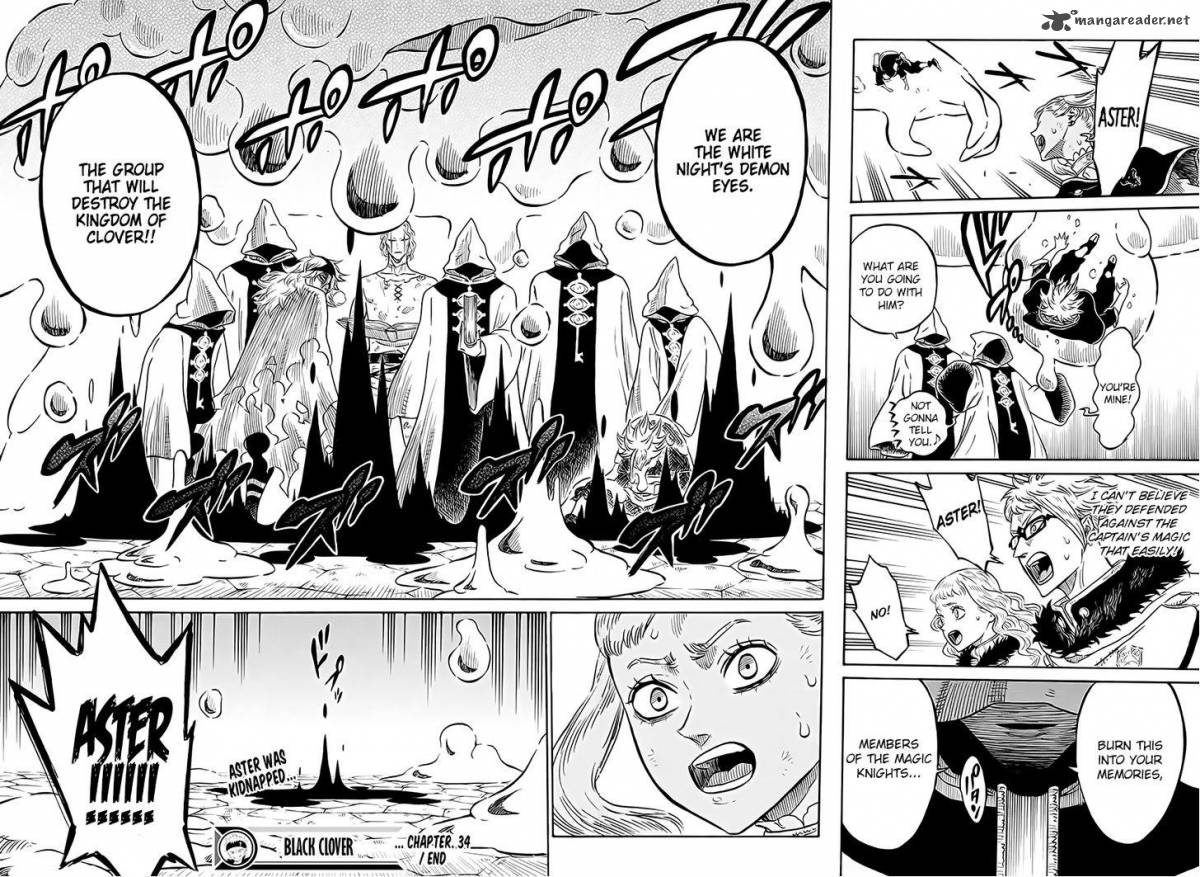 Black Clover Chapter 34 page 16 - Chapter 34: Wounded Beasts
