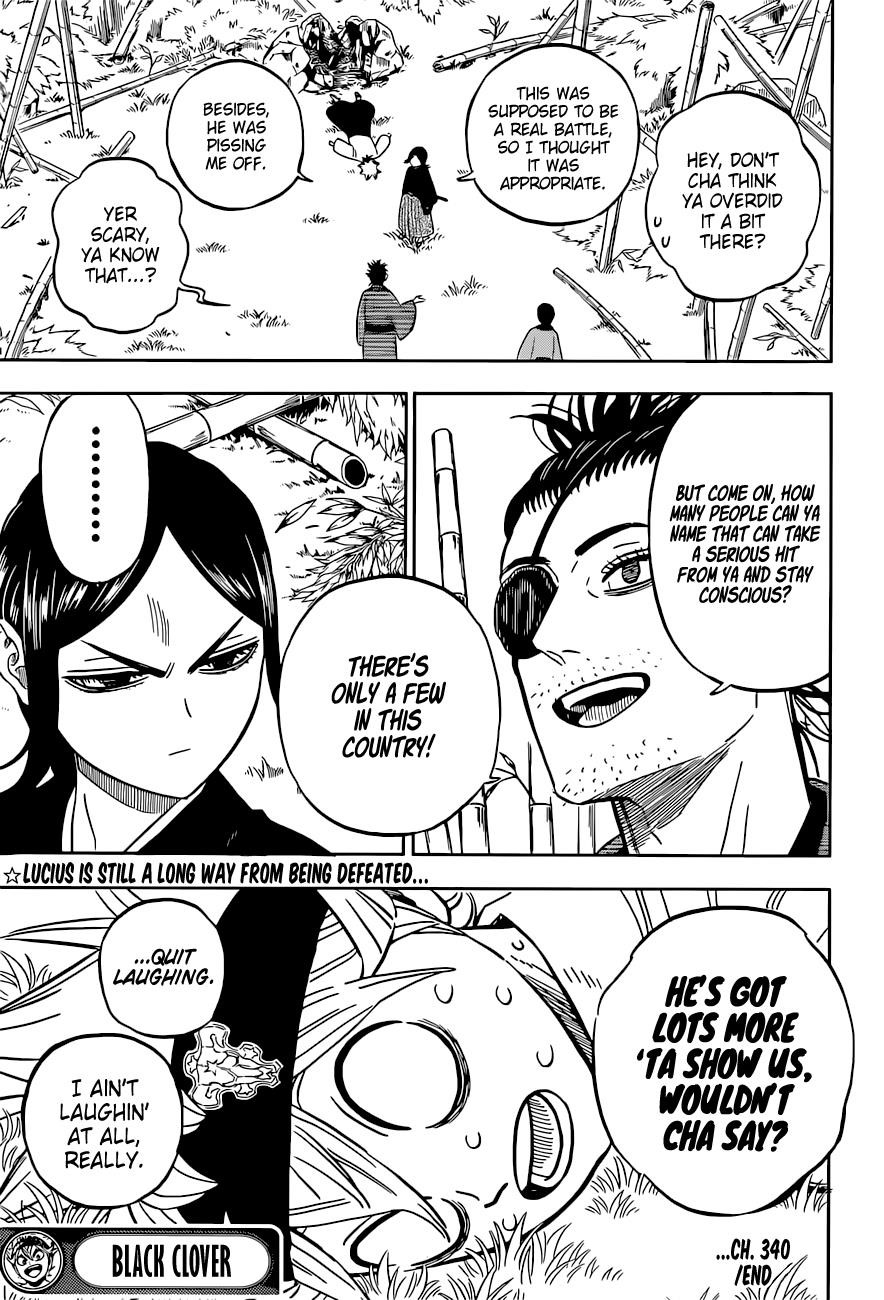 Black Clover Chapter 340 page 15 - Chapter 340: An Opening