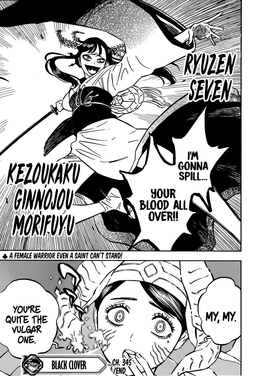 Black Clover Chapter 345 page 16 - Chapter 345: Unprepared