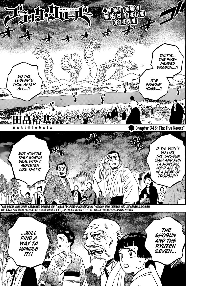 Black Clover Chapter 346 page 2 - Chapter 346: Five Zetten