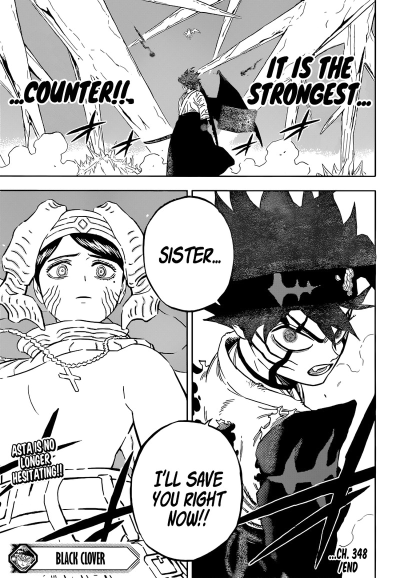Black Clover Chapter 348 page 16 - Chapter 348: Determined