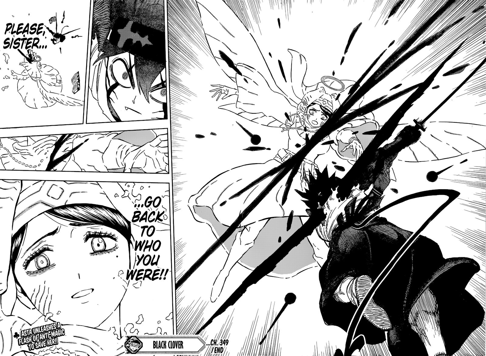 Black Clover Chapter 349 page 13 - Chapter 349: Asta vs. Sister Lily