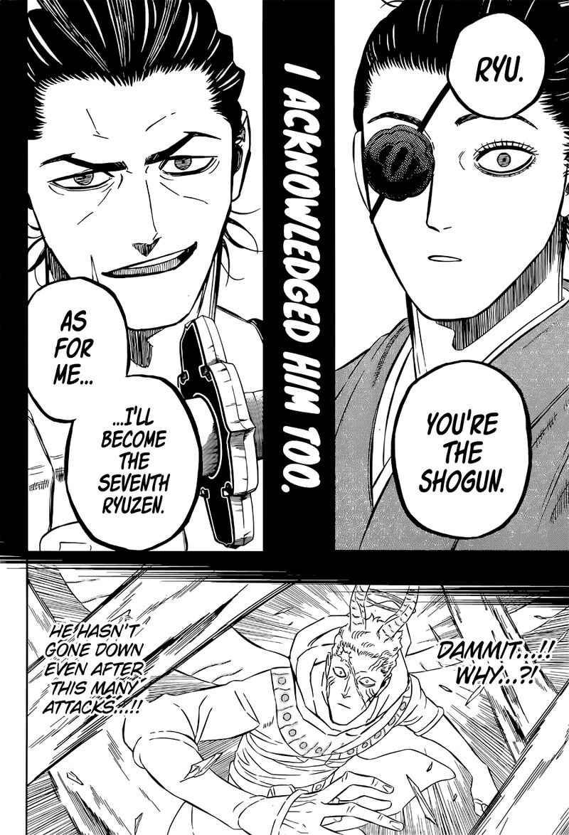 Black Clover Chapter 351 page 11 - Chapter 351: With the Shogun of the Hino Country