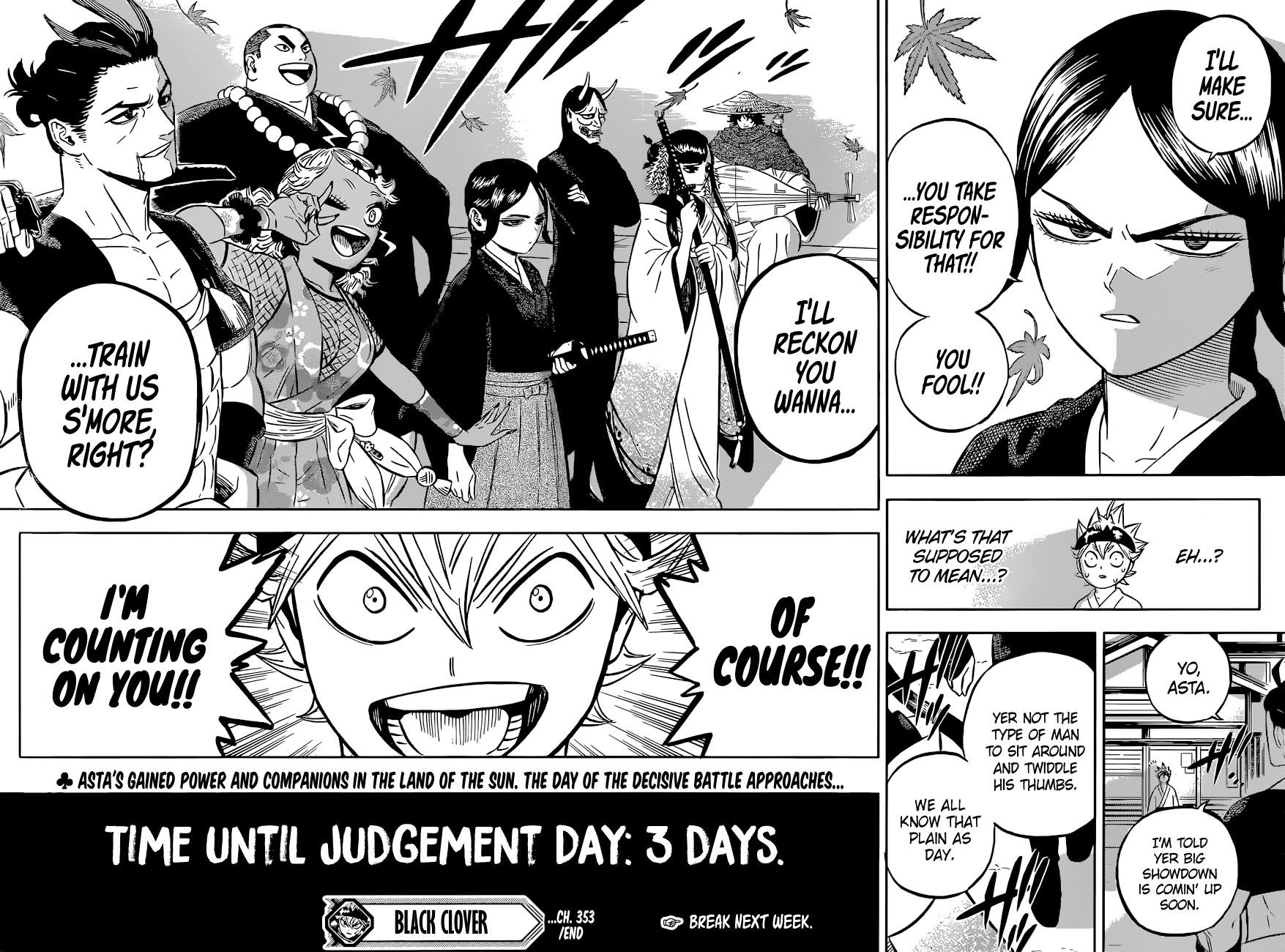 Black Clover Chapter 353 page 13 - Chapter 353: Banquet in Full Swing