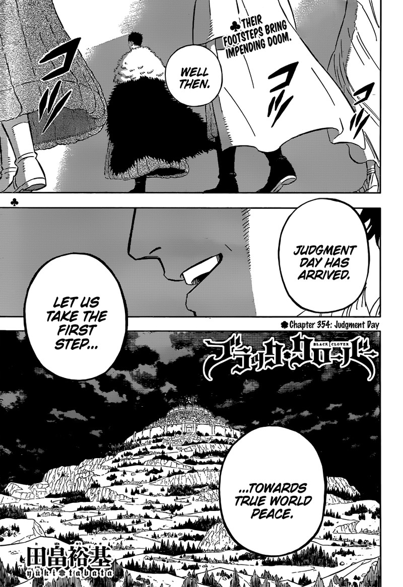Black Clover Chapter 354 page 1 - Chapter 354: Judgment Day
