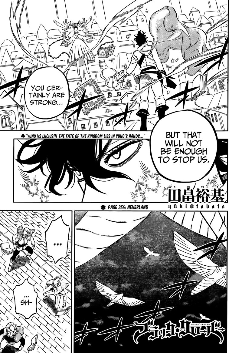 Black Clover Chapter 356 page 1 - Chapter 356: Neverland