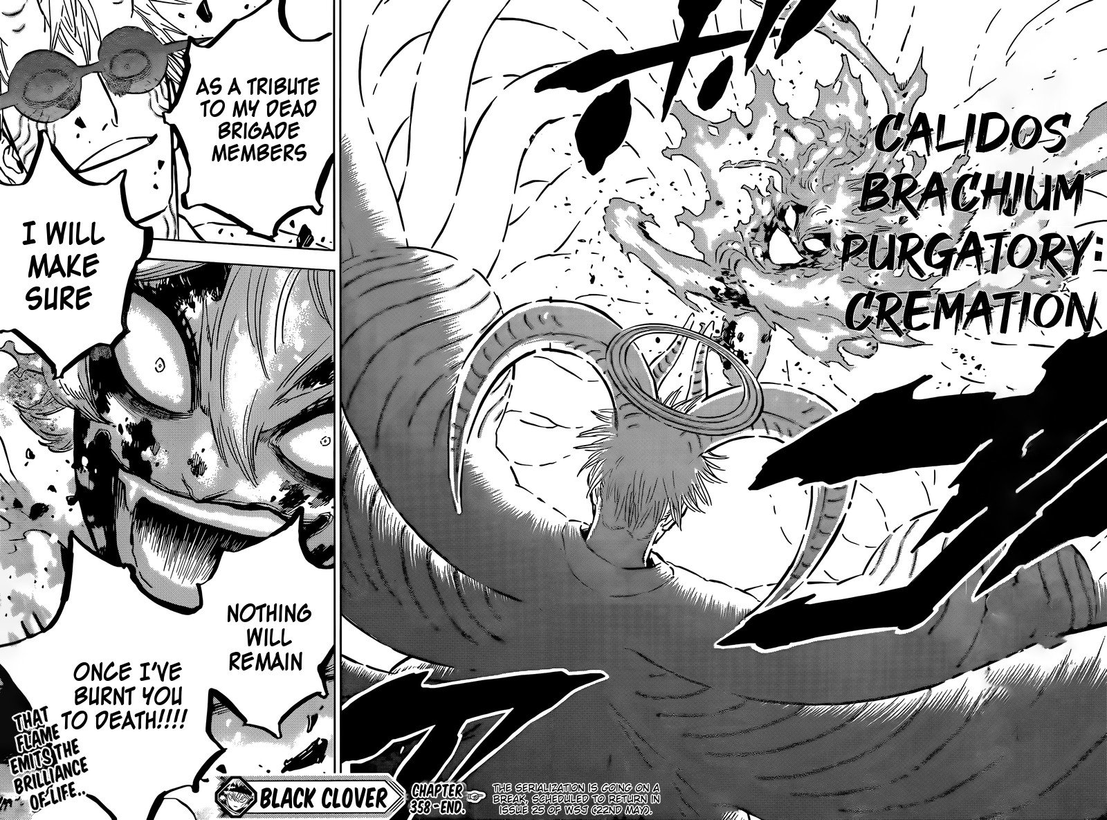 Black Clover Chapter 358 page 13 - Chapter 358: Flame Burial