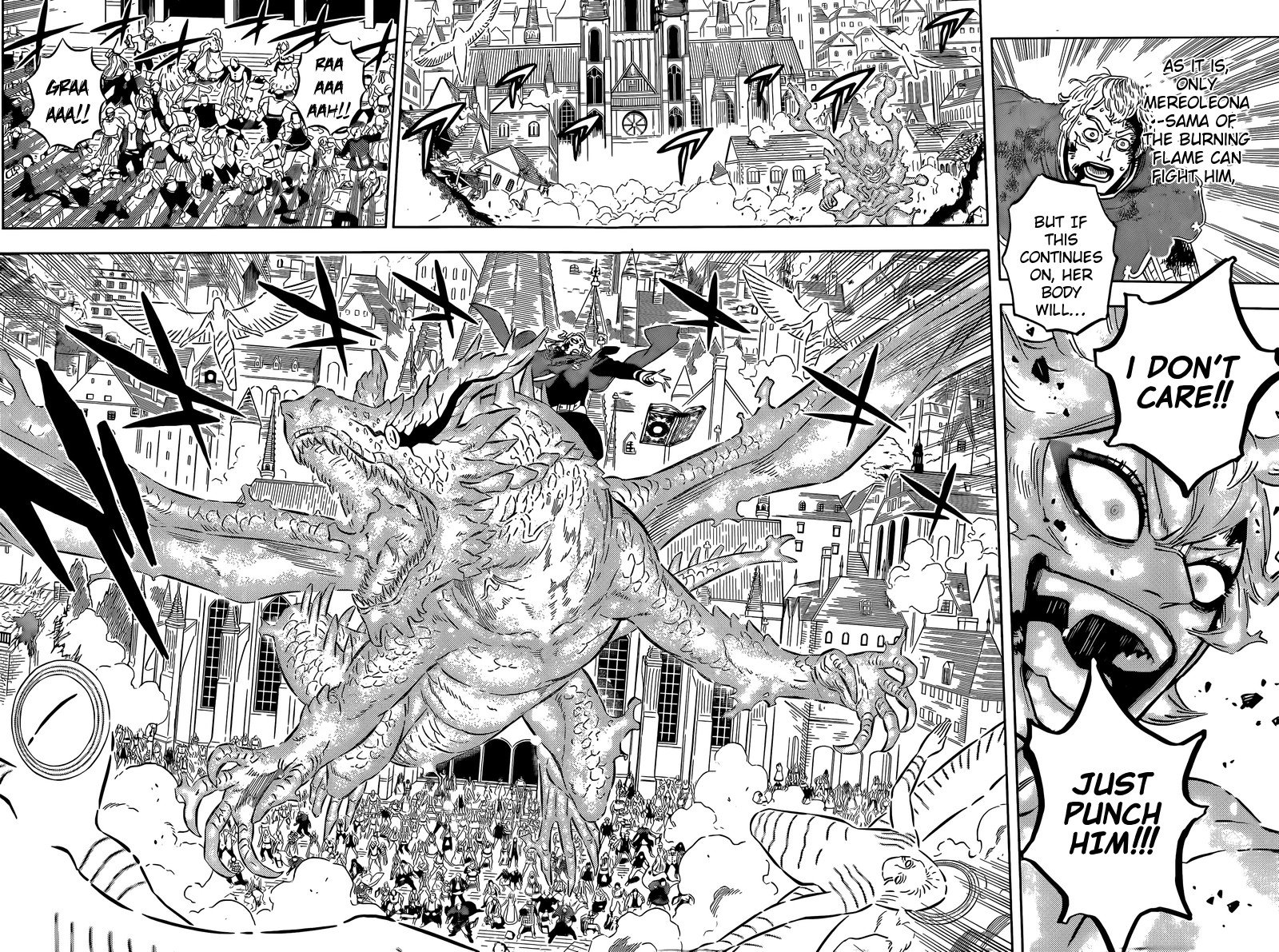 Black Clover Chapter 358 page 4 - Chapter 358: Flame Burial