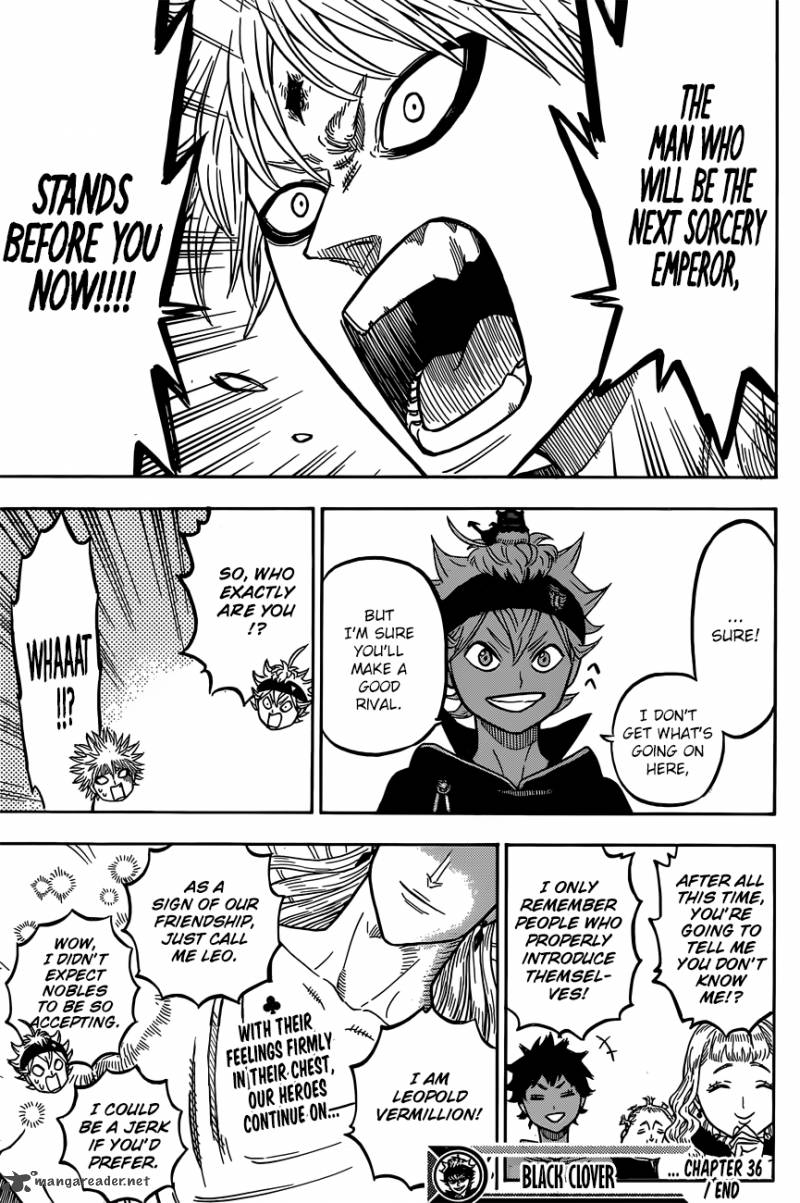 Black Clover Chapter 36 page 18 - Chapter 36: Light