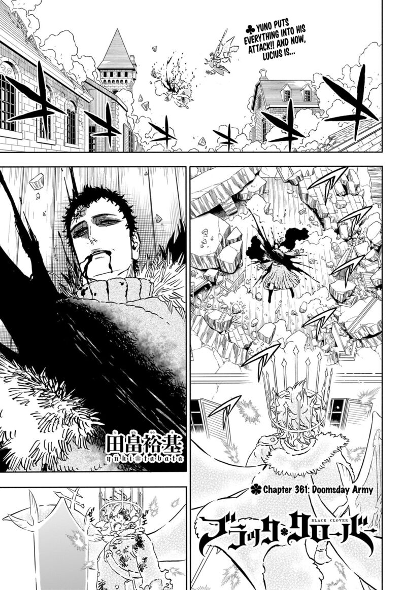 Black Clover Chapter 361 page 1 - Chapter 361: The Final Force