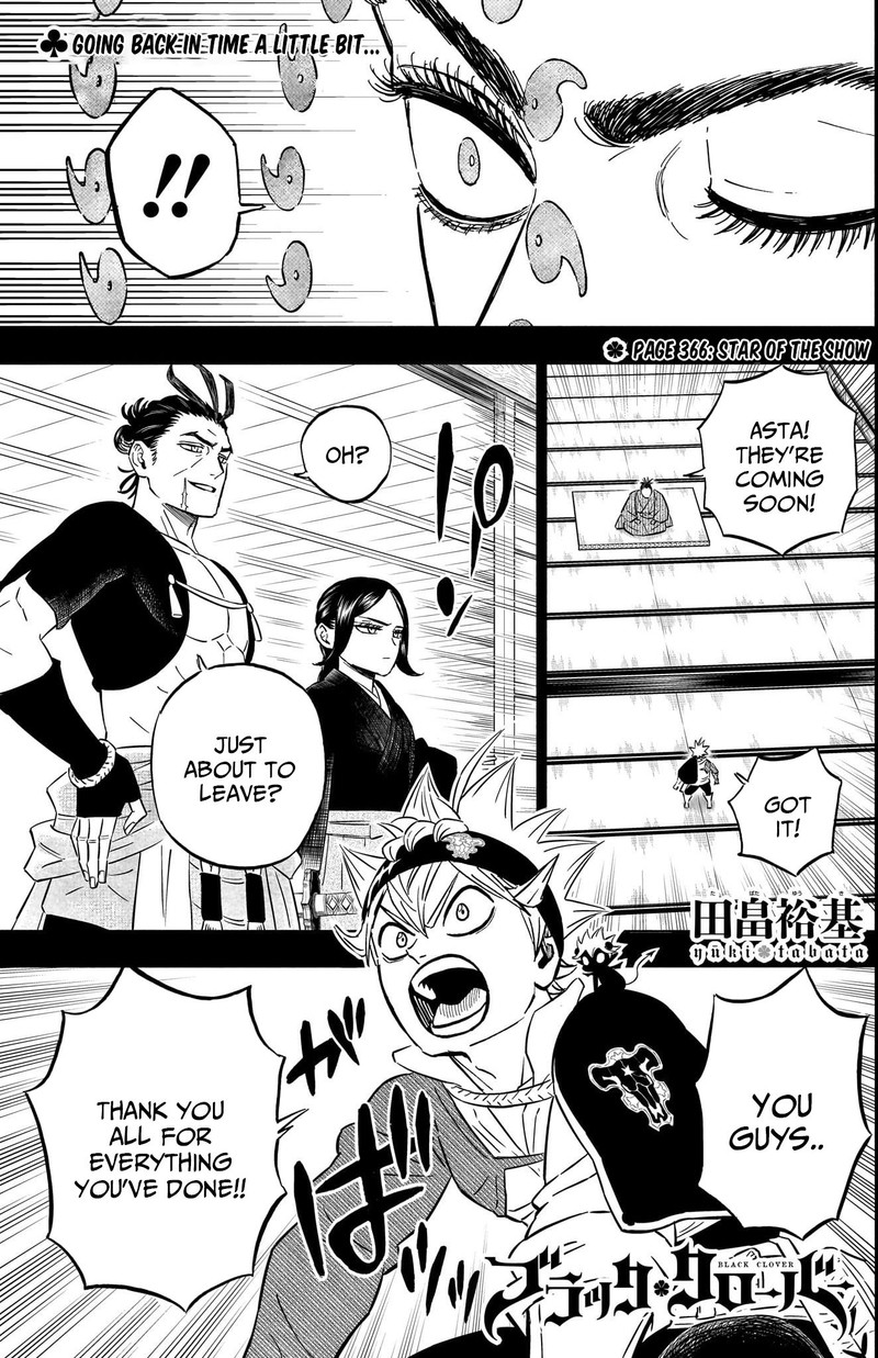 Black Clover Chapter 366 page 1 - Chapter 366: Headliner