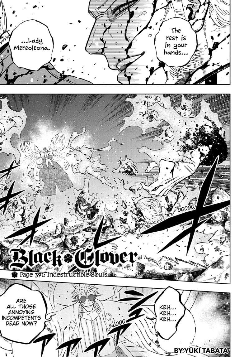 Black Clover Chapter 371 page 1 - Chapter 371: Indestructible Souls