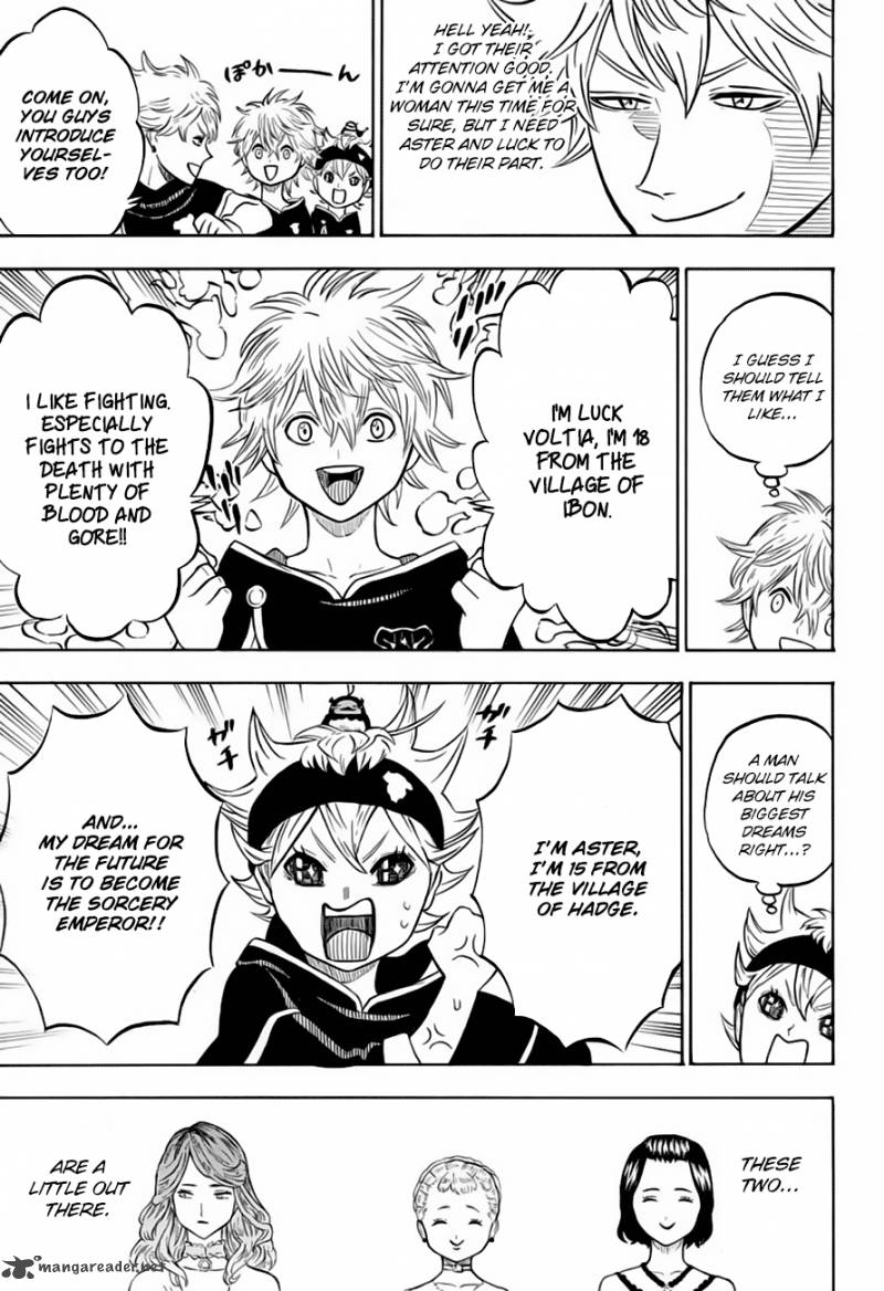 Black Clover Chapter 38 page 3 - Chapter 38: The One Set in My Heart
