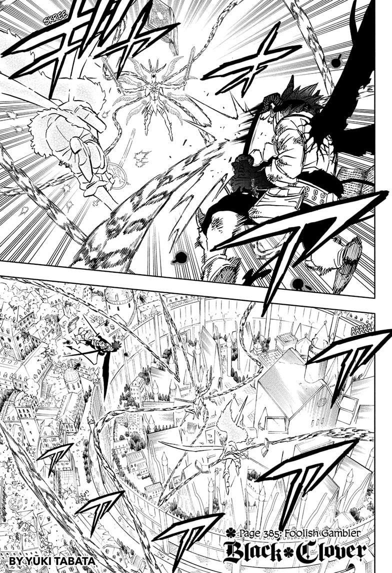 Black Clover Chapter 385 page 1 - Chapter 385: Foolish Gambler
