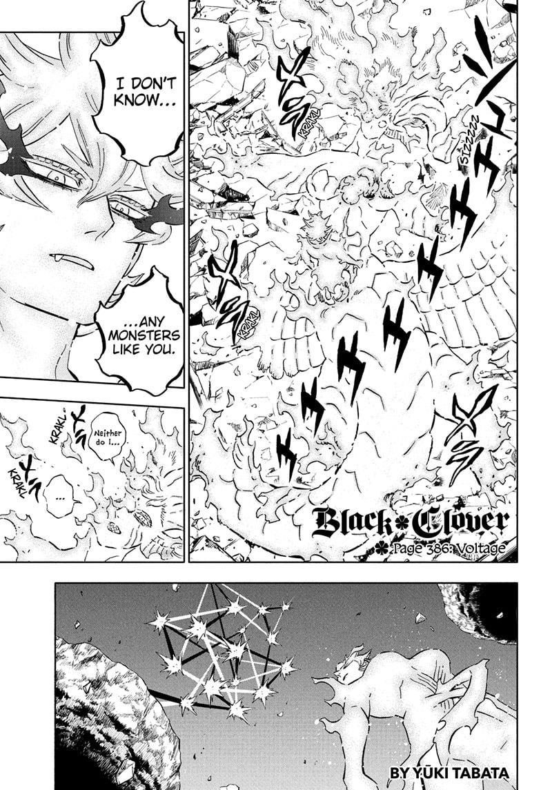 Black Clover Chapter 386 page 1 - Chapter 386: Voltage