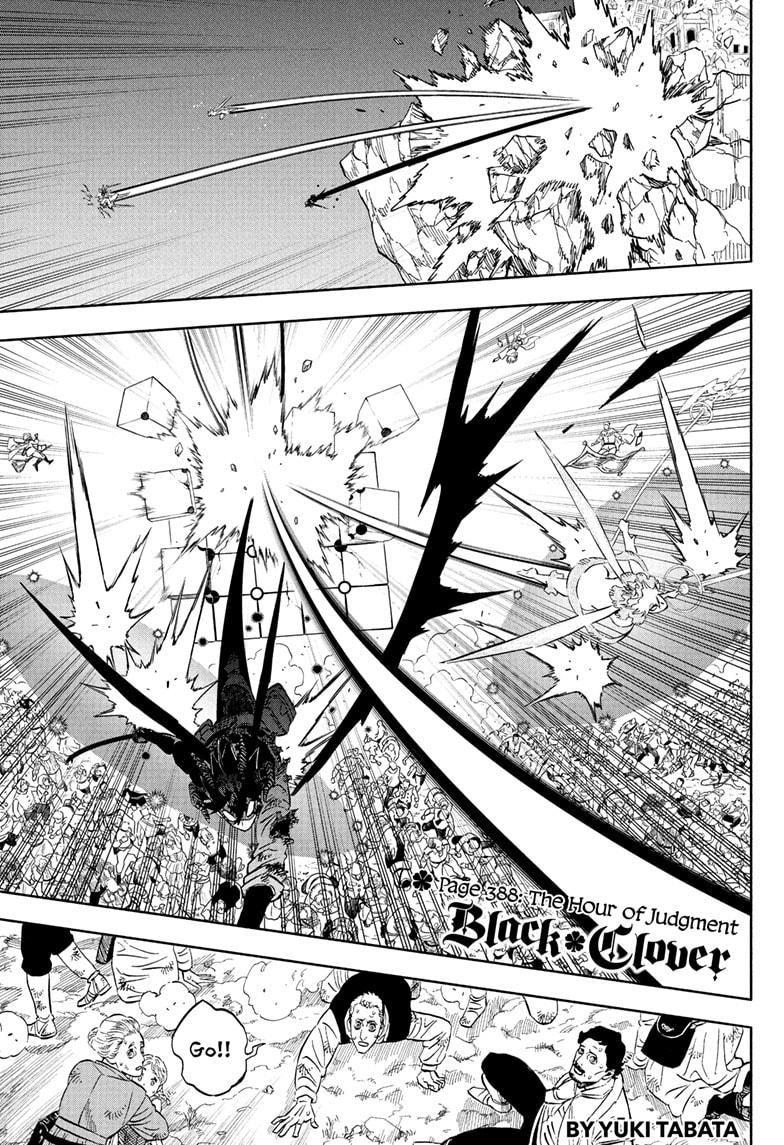 Black Clover Chapter 388 page 1 - Chapter 388: The Hour of Judgment