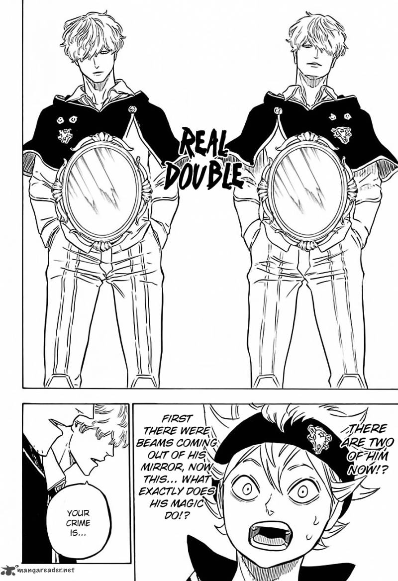 Black Clover Chapter 39 page 14 - Chapter 39: The Mirror Mage
