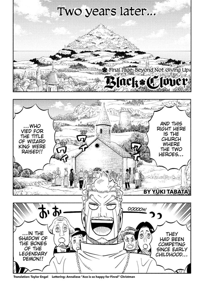 Black Clover Chapter 392 page 1 - Chapter 392 [END]
