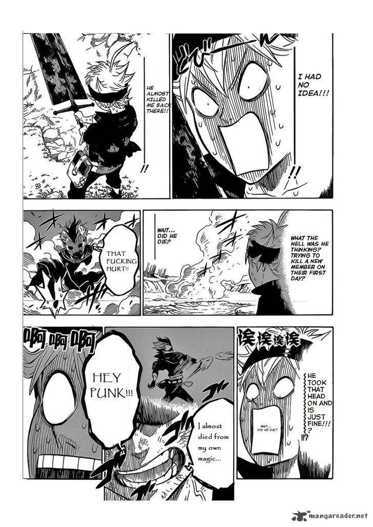 Black Clover Chapter 4 page 15 - Chapter 4: The Black Bulls
