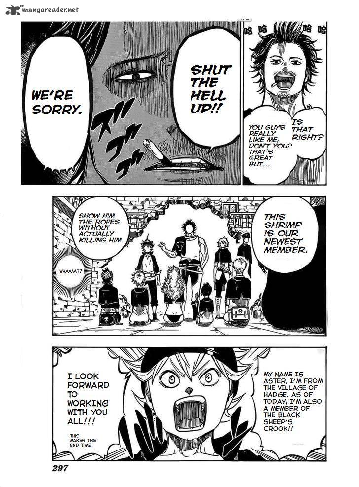 Black Clover Chapter 4 page 5 - Chapter 4: The Black Bulls