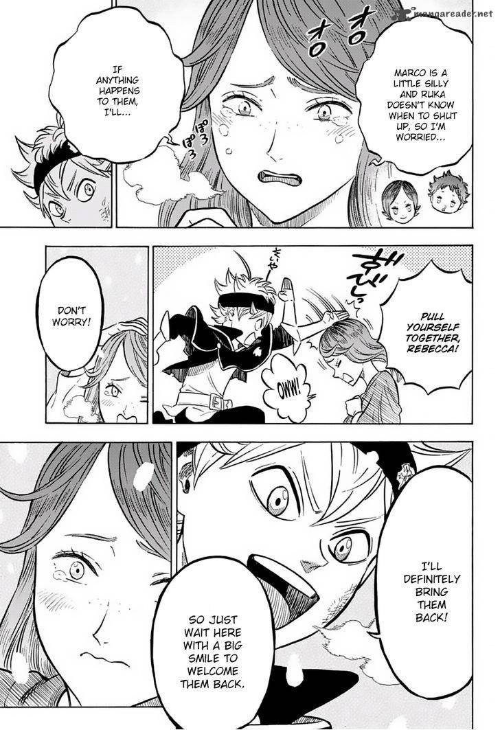 Black Clover Chapter 40 page 10 - Chapter 40: Pursuit over the Snow