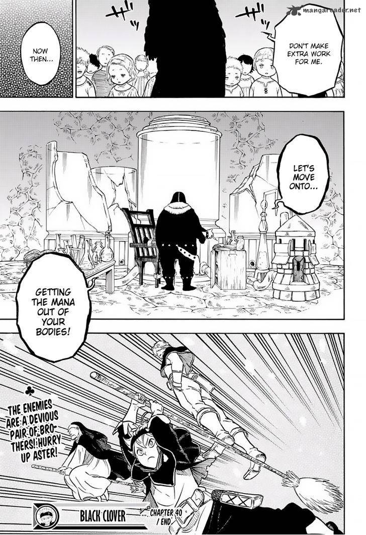 Black Clover Chapter 40 page 18 - Chapter 40: Pursuit over the Snow