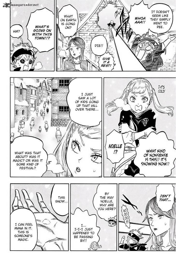Black Clover Chapter 40 page 3 - Chapter 40: Pursuit over the Snow